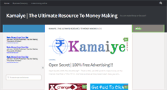 Desktop Screenshot of kamaiye.com