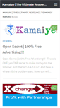 Mobile Screenshot of kamaiye.com