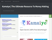 Tablet Screenshot of kamaiye.com